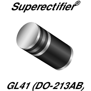 Vishay-RGL41B-E3/97 Gleichrichter Diode Switching 100V 1A 2-Pin DO-213AB T/R