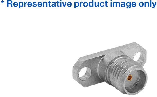 Bulgin Components PLC-RFSMAA2JEGD RF-Steckverbinder SMA Series Socket 2 Hole Flange
