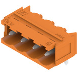 Weidmuller-2603460000 Steckverbinderleisten und Leiterplattenbuchsen Conn Shrouded Header (4 Sides) HDR 4 POS 5.08mm Solder RA Top Entry Thru-Hole Box