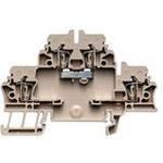 Conn Terminal Block 4 POS Tension Clamp ST DIN Rail 10A