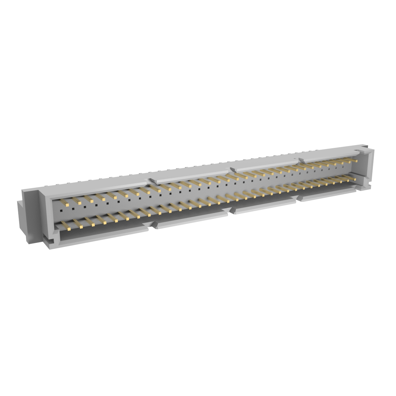 Amphenol Communications Solutions-86094647113745ELF Steckverbinder, Mutterplatine DIN Headers & Receptacles, Backplane Connector, Header, Right Angle, Through Hole, Style C, 64 ways, Class III