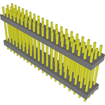 Conn Board Stacker HDR 60 POS 2.54mm Solder ST Top Entry Thru-Hole Bulk