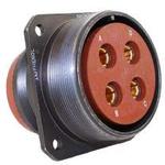 Conn Circular SKT 9 POS Crimp ST Flange Mount 9 Terminal 1 Port