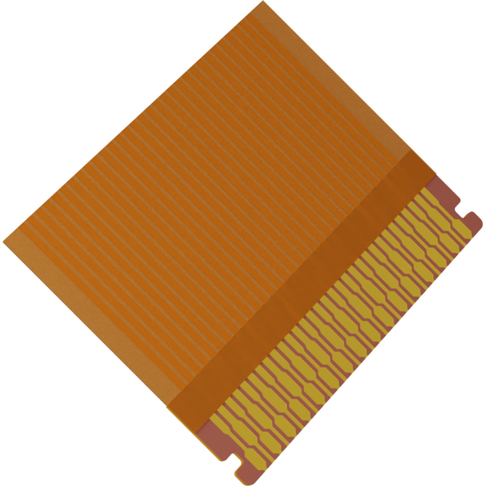 Molex-15031-0231 扁平/带状电缆组件 Cable Assembly 0.051m 0.3mm 31 to 31 POS FFC Jumper to FFC Jumper M-M Premo-Flex FFC Jumper Bag