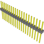 Conn Unshrouded Header HDR 20 POS 2.54mm Solder ST Top Entry Thru-Hole Bulk