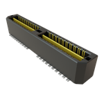 Conn Micro High Speed Terminal Strip HDR 80 POS 0.5mm Solder ST Top Entry SMD Tray