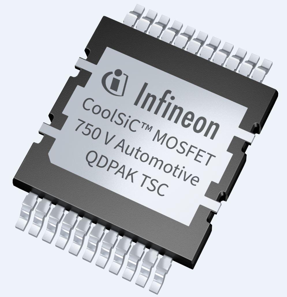 Infineon Technologies AG-AIMDQ75R140M1HXUMA1 MOSFETs Trans MOSFET N-CH SiC 750V 17A 22-Pin HDSOP EP T/R Automotive AEC-Q101