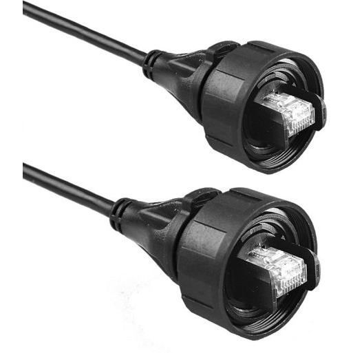 Bulgin Limited-PX0898/2M00 Cable Assembly Other PX0898/2M00 Bulgin Limited Cable Assembly Cat 6a 2m 24-28AWG RJ-45 to RJ-45 8 to 8 POS PL-PL - Arrow.com