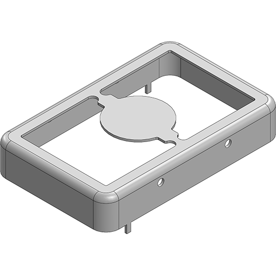 Masach Tech-MS263-10F null 26.3 x 16.8 x 4.5mm Two-piece Drawn-Seamless RF Shield/EMI Shield FRAME (CRS)