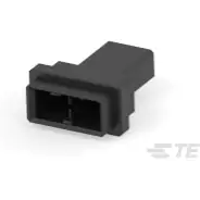TE Connectivity-1-1747414-2 Einzeladersteckverbinder, Gehäuse Conn Rectangular SKT 2 POS 6.35mm Crimp ST Cable Mount Bag