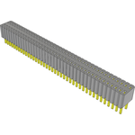 Conn Micro Socket Strip SKT 80 POS 1.27mm Solder ST Thru-Hole Tube