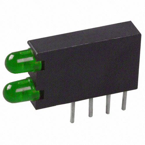 Visual Communications-5682F5-5V;5-5V LED LED Uni-Color Green 565nm 4-Pin