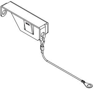 HARTING-09300009988 Steckverbinderzubehör Sperrblech f³r 32B Easy-Lock