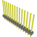 Conn Unshrouded Header HDR 14 POS 2.54mm Solder ST Top Entry Thru-Hole Bulk