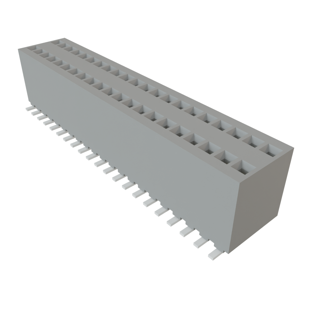 Samtec-RSM-121-02-L-D Piastre connettori e prese PCB Conn Socket Strip SKT 42 POS 1.27mm Solder ST Top Entry SMD Tube