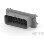 Conn Shrouded Header (4 Sides) HDR 35 POS 4mm Solder RA Side Entry Thru-Hole Tray