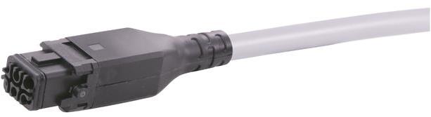 HARTING-33400500201050 Andere Kabelbaugruppen Cable Assembly Round Copper Cable 5m 16AWG Rectangular 6 POS F