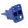Bulgin Components PLC-WLPP04 连接器配件 Connector Accessories Wedge Lock Straight Thermoplastic Blue