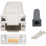 Conn D-Sub F 9 POS 1.42mm Solder Cup 45° Cable Mount 9 Terminal 1 Port FCT Products Bag