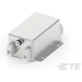 TE Connectivity-15DCF10 Filtres d'alimentation Power Line Filter RFI 50Hz/60Hz 15A 80VDC Terminal Block Flange Mount