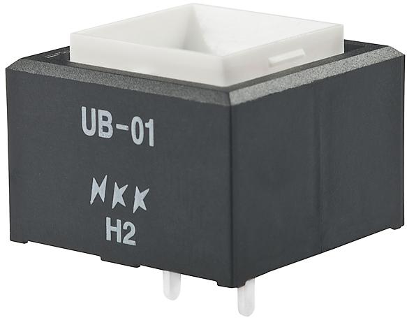 NKK Switches-UB01KW036G Switch Indicators Switch Indicators 3.8VDC 20mA LED PC Pins PC Mount