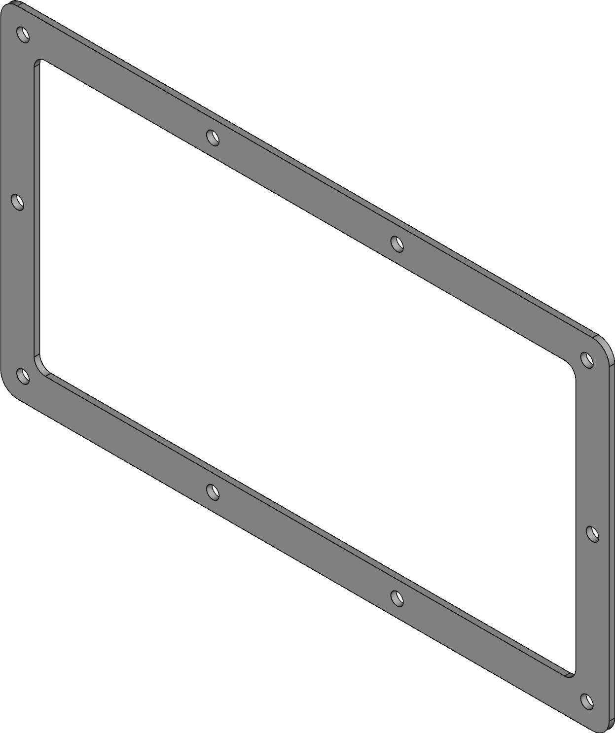 Hammond Manufacturing-1485FK Kabelzubehör Cable Accessories Cable Accessories Cover Steel Gray