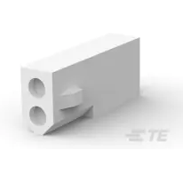 TE Connectivity-770419-1 Connector Discrete Wire Housing Conn Housing RCP 2 POS 3.68mm Crimp ST Cable Mount Natural Box
