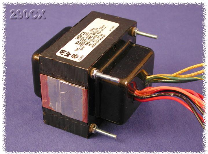 Hammond Manufacturing-290CX Trasformatore di potenza Power Transformer 1:5.96 2500VAC 12 Terminal Wire Lead Chassis Mount