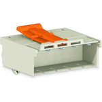 1-Conductor Male Connector Header, Snap-in mounting feet, 2.5 mm2, Pin spacing 7.5 mm, 5-pole