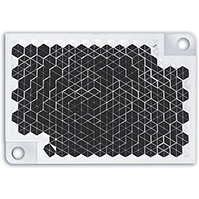 Molex-1202550004 Sensor Accessories Reflector for Photoelectric Sensors, 60 x 41mm, Standard Type