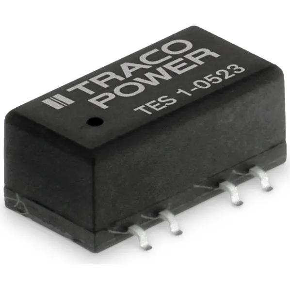 TRACO Electronic AG-TES 1-0513 Convertisseur CC en CC et module de régulateur de commutation Module DC-DC 5VIN 1-OUT 15V 0.067A 1W 5-Pin SMD Module Tube