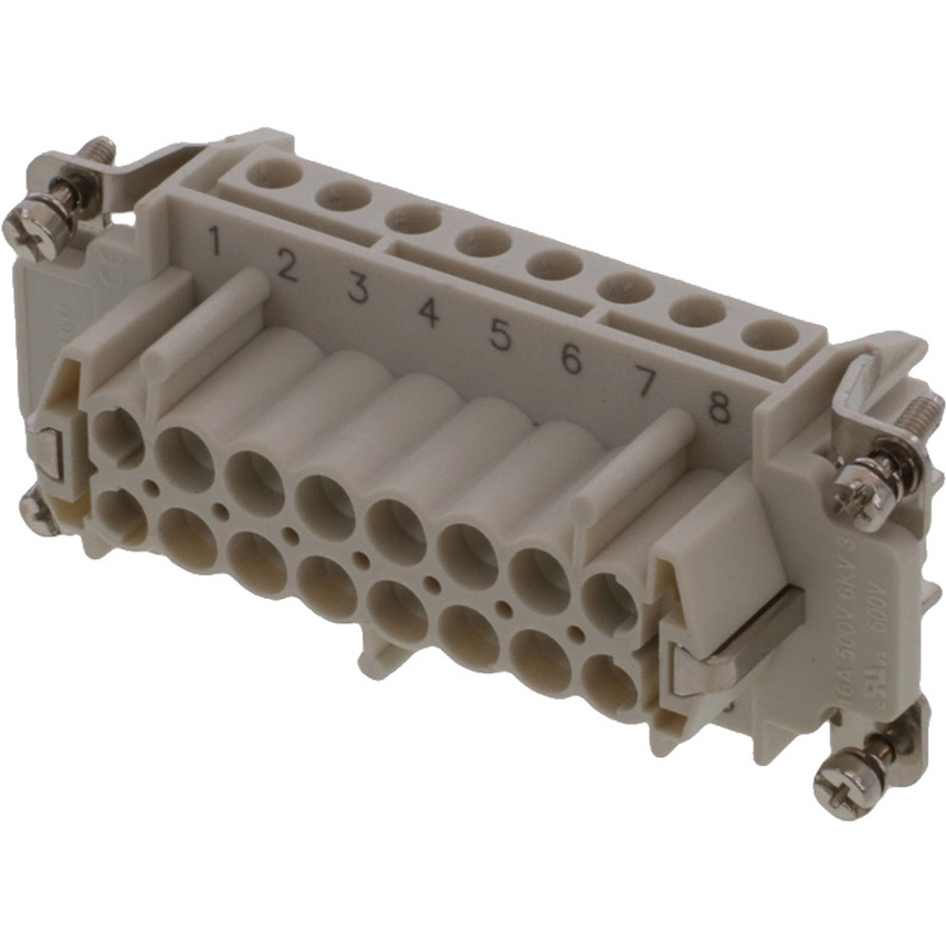 Molex-7316.6005.0 Connettore rettangolare Conn Rectangular F 16 POS Screw ST Cable Mount Bag