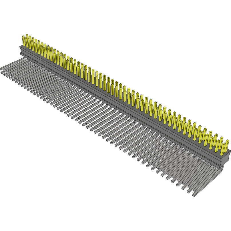 Samtec-FTSH-150-01-L-D-FE Connector Headers and PCB Receptacles Conn Unshrouded Header HDR 100 POS 1.27mm Solder ST Top Entry Thru-Hole Tube