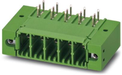 PHOENIX CONTACT-1721041 连接器插头及 PCB 插座 Conn Wire to Board HDR 5 POS 7.62mm Solder RA Side Entry Thru-Hole Cardboard