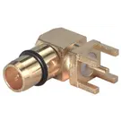 HUBER+SUHNER-84_BMA-50-0-1/111_NE RF-Steckverbinder Conn BMA 0Hz to 18GHz 50Ohm Solder RA Thru-Hole PL Gold Over Nickel Single