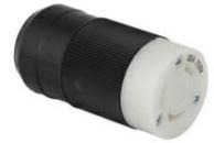 Marinco-306C Steckverbinder Conn Power RCP 2Power/1Ground POS Screw ST Cable Mount 3 Terminal 1 Port