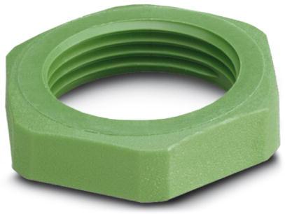 PHOENIX CONTACT-1640702 连接器配件 Connector Accessories Nut Straight Green