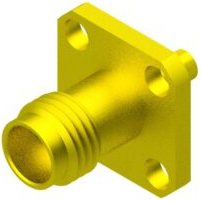 ITT Cannon-MADP16046 Connector RF SMPS Full Detent (Male) to 2.4mm Female Adapter