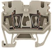 Weidmueller GmbH & Co. KG-1712790000 Connector Terminal Blocks Conn Feed-Through Terminal Block 4 POS Tension Clamp ST T DIN Rail 20A