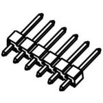 Conn Unshrouded Header HDR 9 POS 2.54mm Solder ST Top Entry Thru-Hole