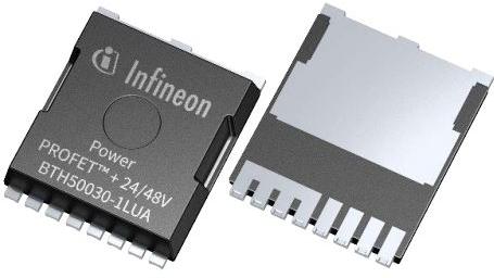 Infineon Technologies AG-BTH50030-1LUA 电流限幅开关 Current Limit SW 1-IN 1-OUT to 25A Automotive 9-Pin(8+Tab) TOLL T/R