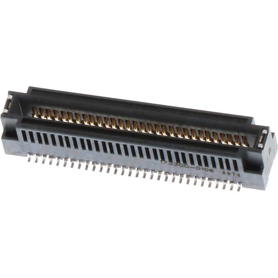 Molex-1733000106 Connector Card Edge Conn Card Edge SKT 60 POS 0.8mm Solder ST SMD SpeedEdge T/R
