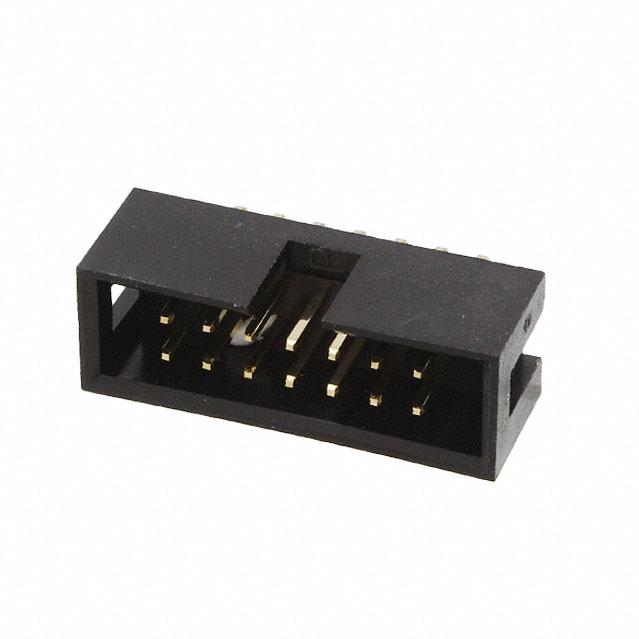 CnC Tech, LLC-3020-14-0200-00 连接器插头及 PCB 插座 Conn Shrouded Header HDR 14 POS 2.54mm Solder RA Side Entry Thru-Hole Carton