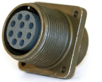 ITT Corporation-CT1T2029PS Conector circular Conn Circular PIN 17 POS Solder ST Cable Mount 17 Terminal 1 Port