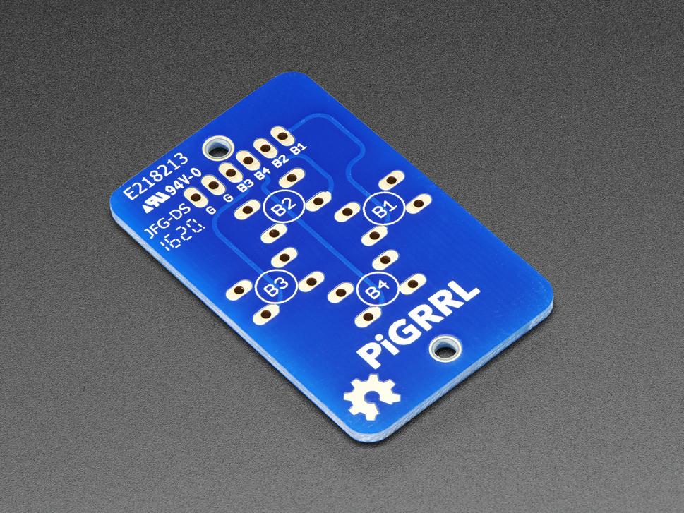 Adafruit Industries-2934 Misc Products PiGrrl Zero Custom Gamepad PCB