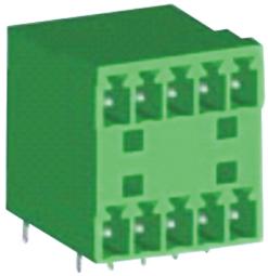 On-Shore Technology, Inc-OSTVL103151 Connector Headers and PCB Receptacles Conn Shrouded Header (4 Sides) HDR 10 POS 3.81mm Solder RA Thru-Hole