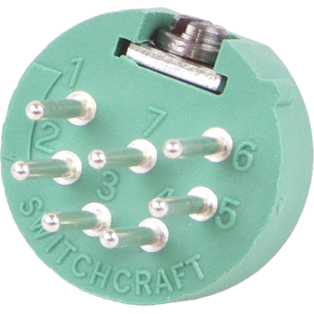 Switchcraft-QG7M Accessori per connettori Connector Accessories 6POS Male Insert