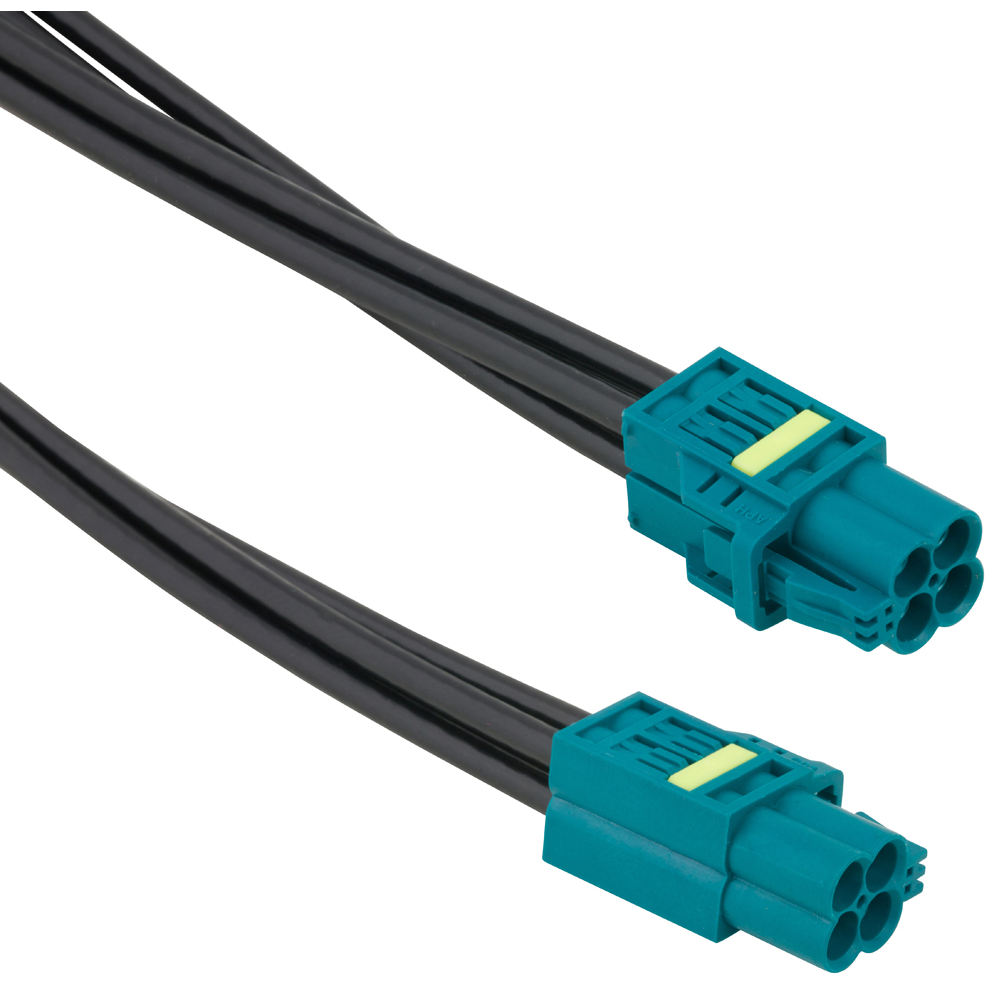 Amphenol-095-820-212M500 Assemblaggio cavo coassiale Cable Assembly Coaxial Mini Fakra Type A to Mini Fakra Type A F-F