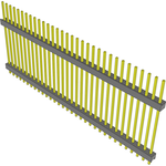 Conn Board Stacker HDR 32 POS 2.54mm Solder ST Top Entry Thru-Hole Bulk