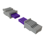 Cable Assembly Discrete Wire 0.254m 28AWG Terminal Strip to Socket Strip 10 to 10 POS F-M Crimp-Crimp TIGER EYE™ Layer